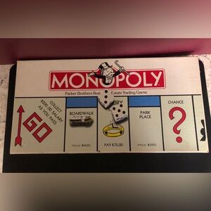 1984 Parker Bros. Monopoly Board Game